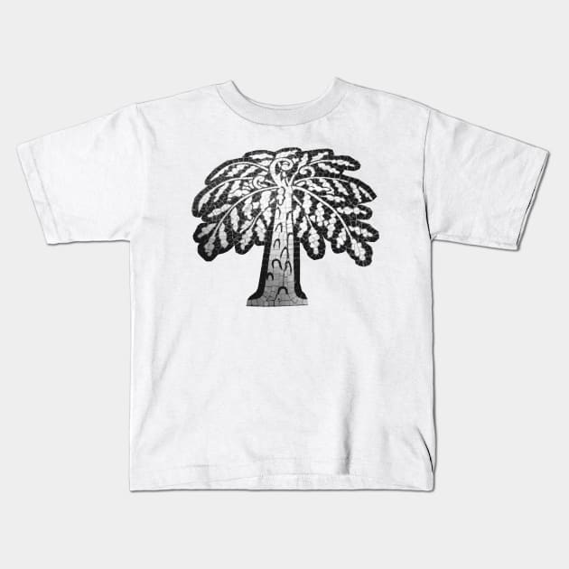 Deciduous Kids T-Shirt by Art of V. Cook